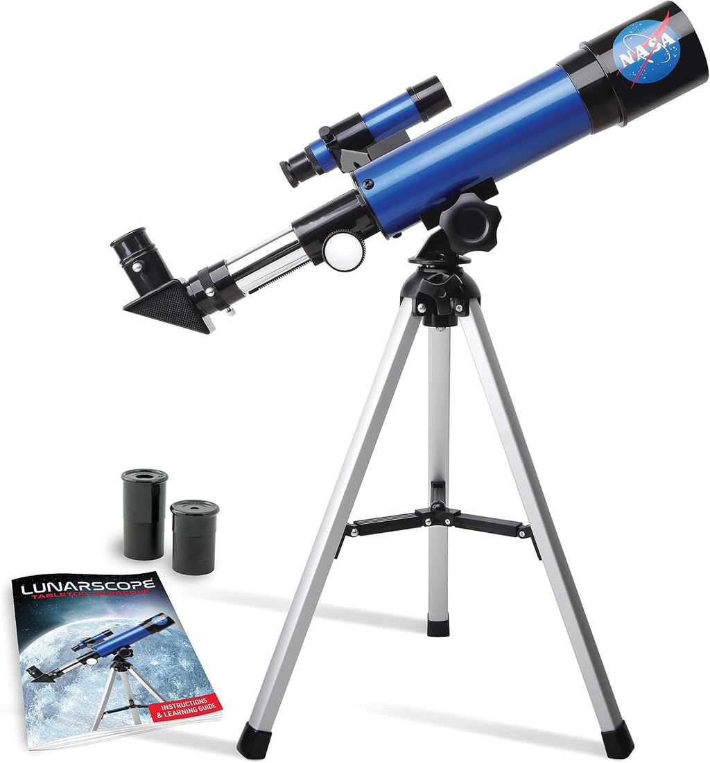 NASA Lunar Telescope para Kids Ages 8-12 con Tripod y Finder Scope
