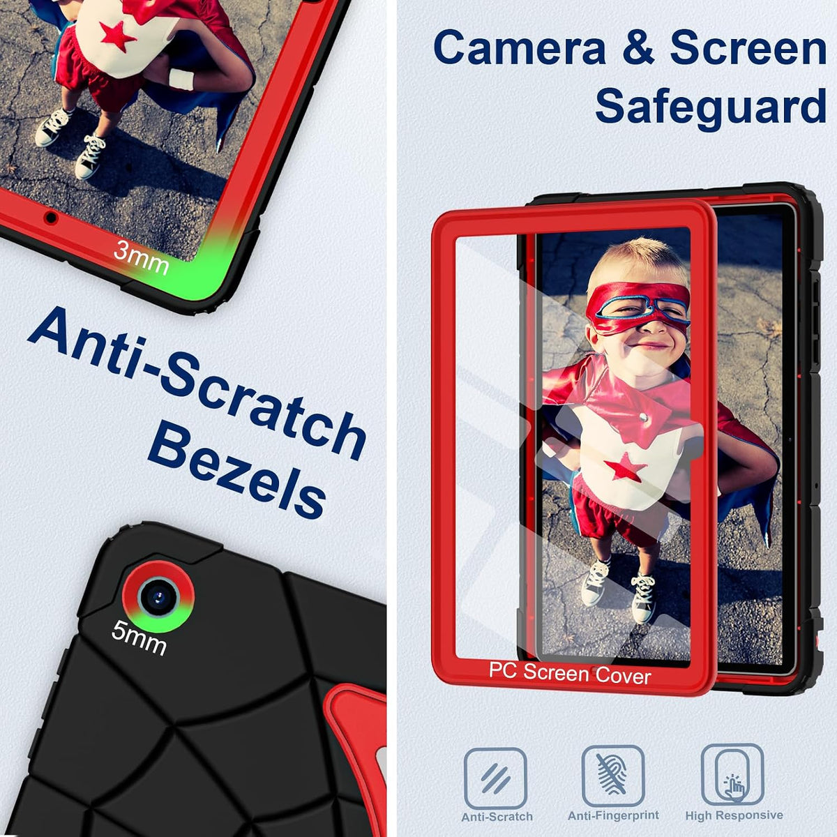 Funda a prueba de golpes para Samsung Galaxy Tab A11+ Plus/A9+ 11