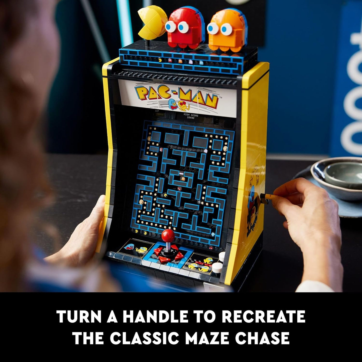 LEGO Icons PAC-Man - Kit de construcción de arcade