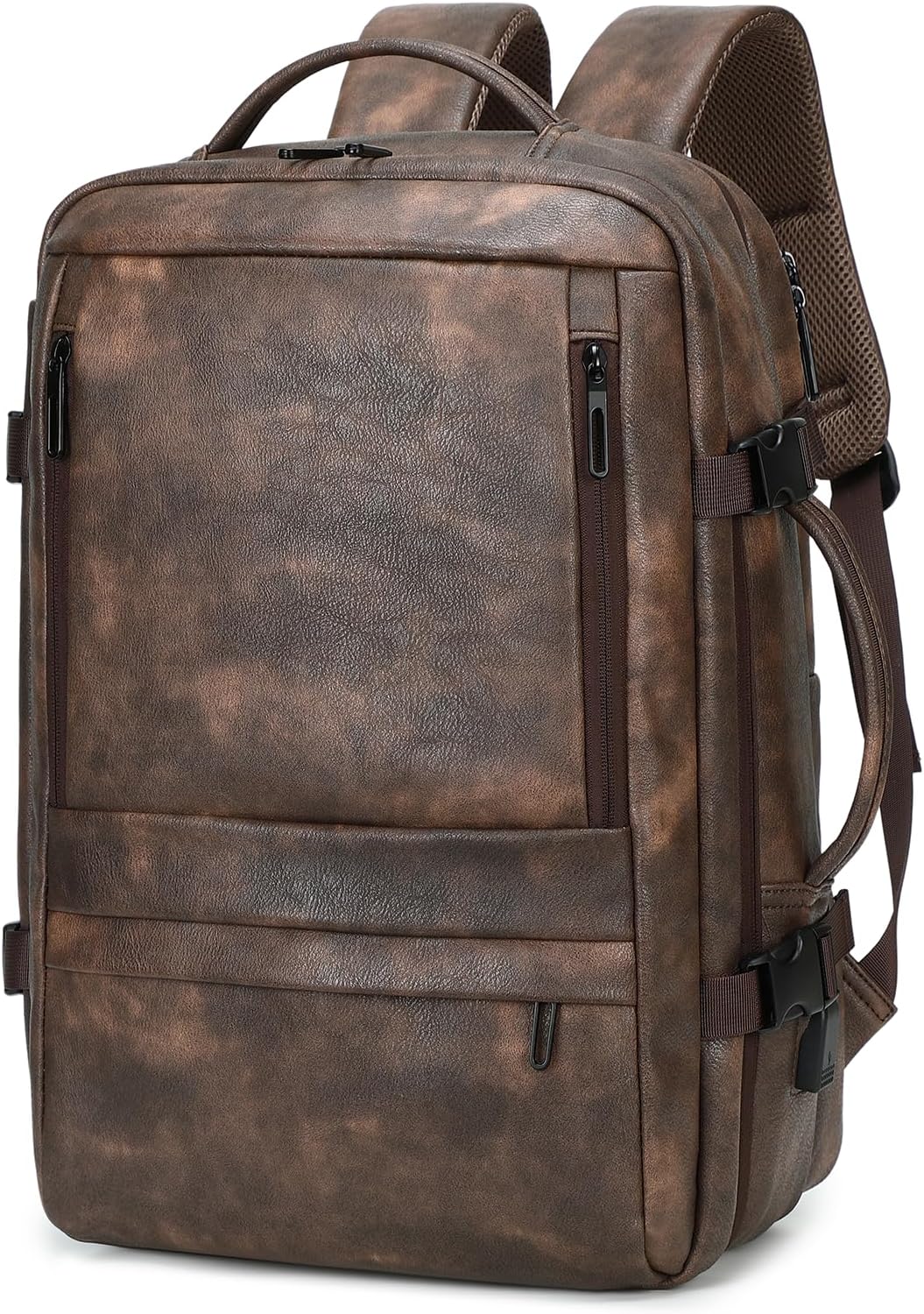 mochila de viaje para mujer, Café, Moda