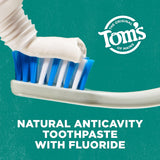 Tom's of Maine Whole Care Pasta de dientes natural con flúor, c...