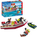 Playmobil Bote de Bomberos con Scooter Acuático