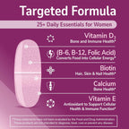 21st Century Sentry Multivitamínico para mujer con hierro y calcio, 120, 120 unidades (1 paquete)