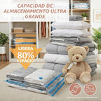 8 bolsas de almacenamiento al vacío jumbo XXL para ropa de cama