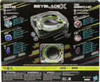 Beyblade X Xtreme Battle Set con Beystadium Arena con riel X-Celerator, 2 juguetes superiores giratorios a la derecha, 2 lanzadores, juguetes para niños y niñas, 8+