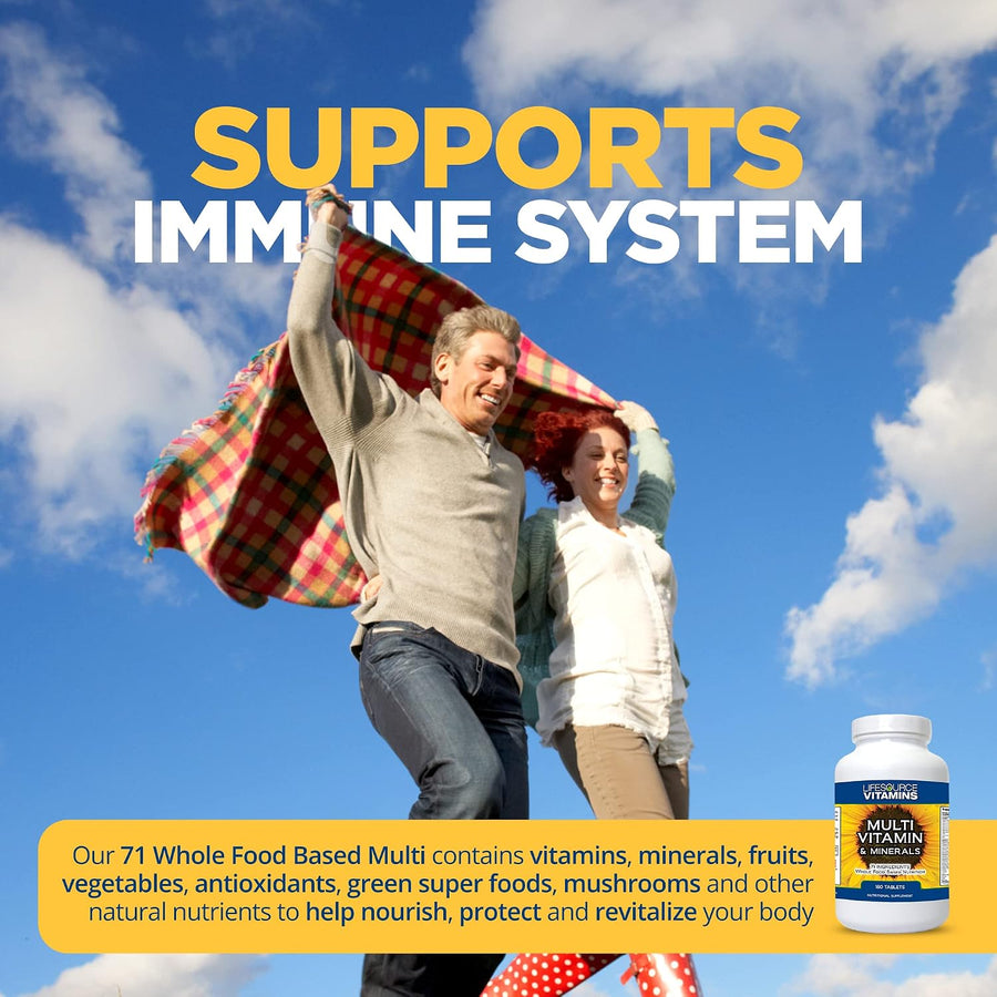 LifeSource Complete Multi Vitaminas y Minerales (180 Tabletas) Incl...