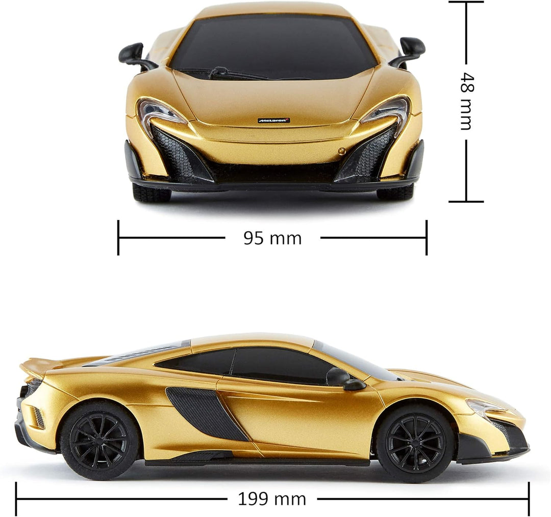 CMJ RC Cars McLaren 675LT - Coche de control remoto con