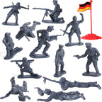 Huge Set de base militar, 300 piezas, 200 soldados y 100 accesorios