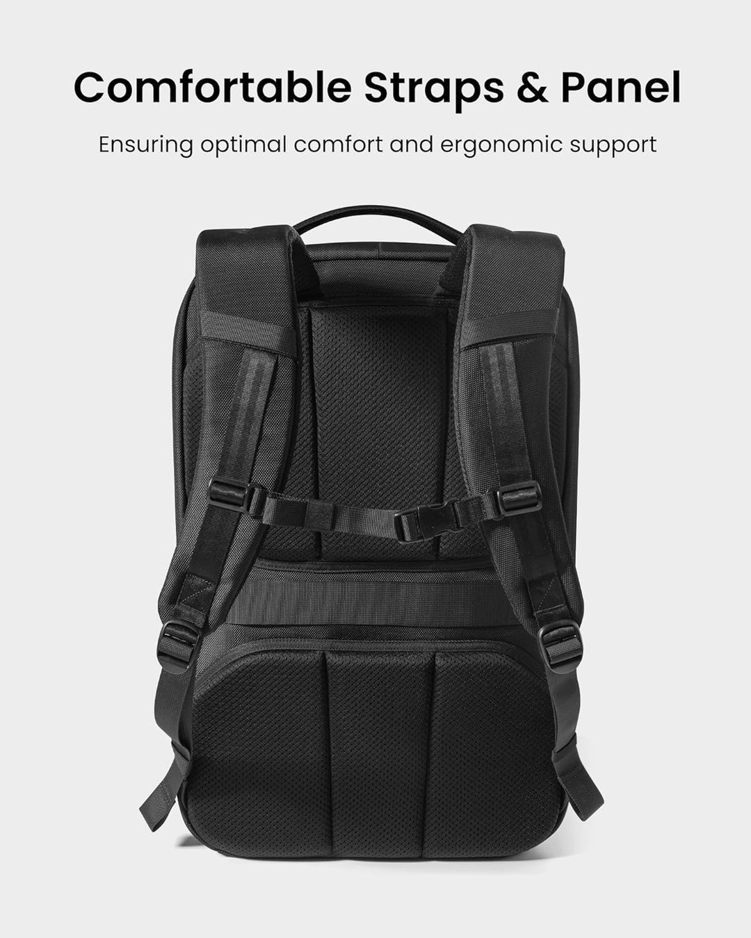 tomtoc Mochila de Viaje de 38L, Aprobada por TSA para Vuelos, Equip...