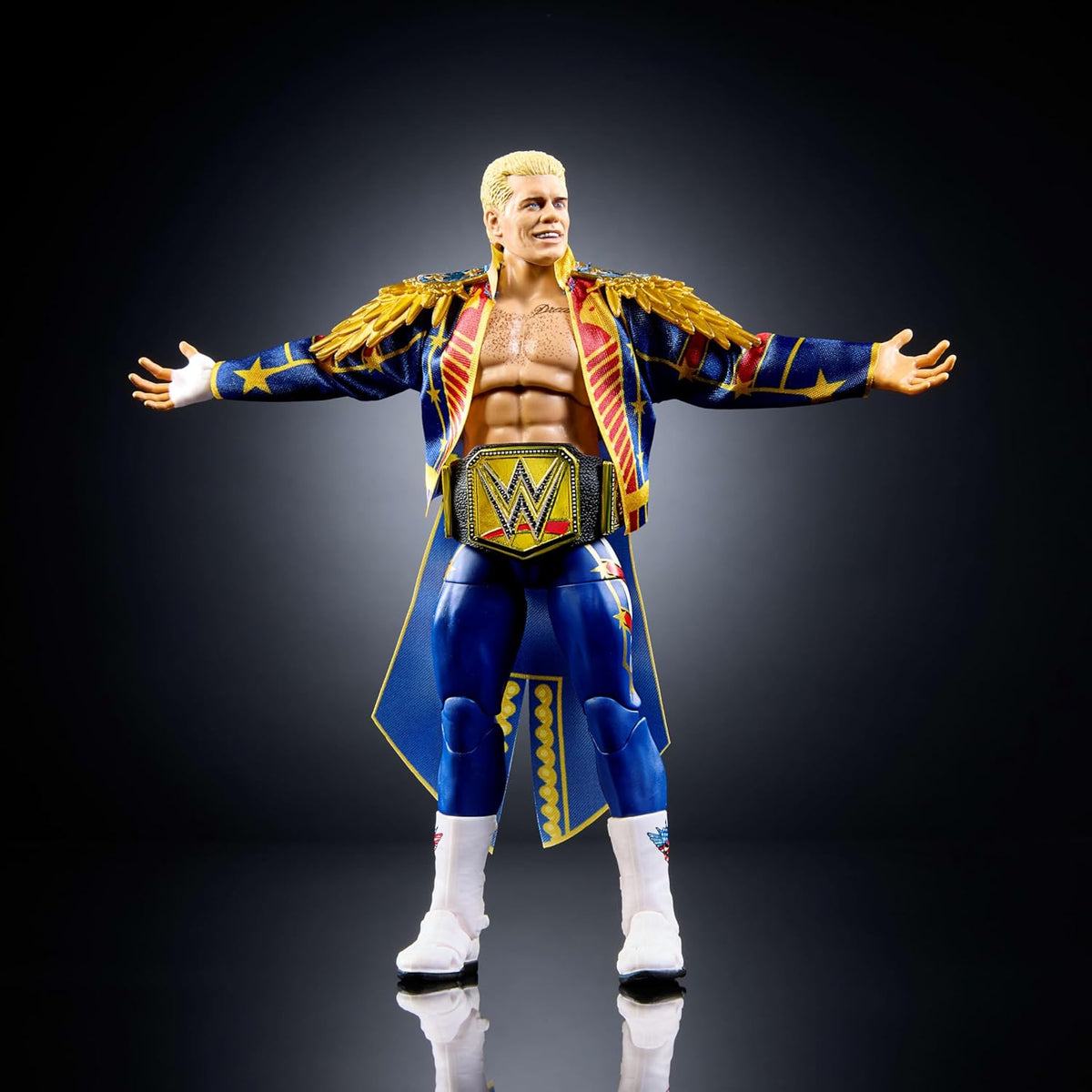 Mattel WWE Ultimate Edition - Figura de acción y accesorios de Cody Rhodes