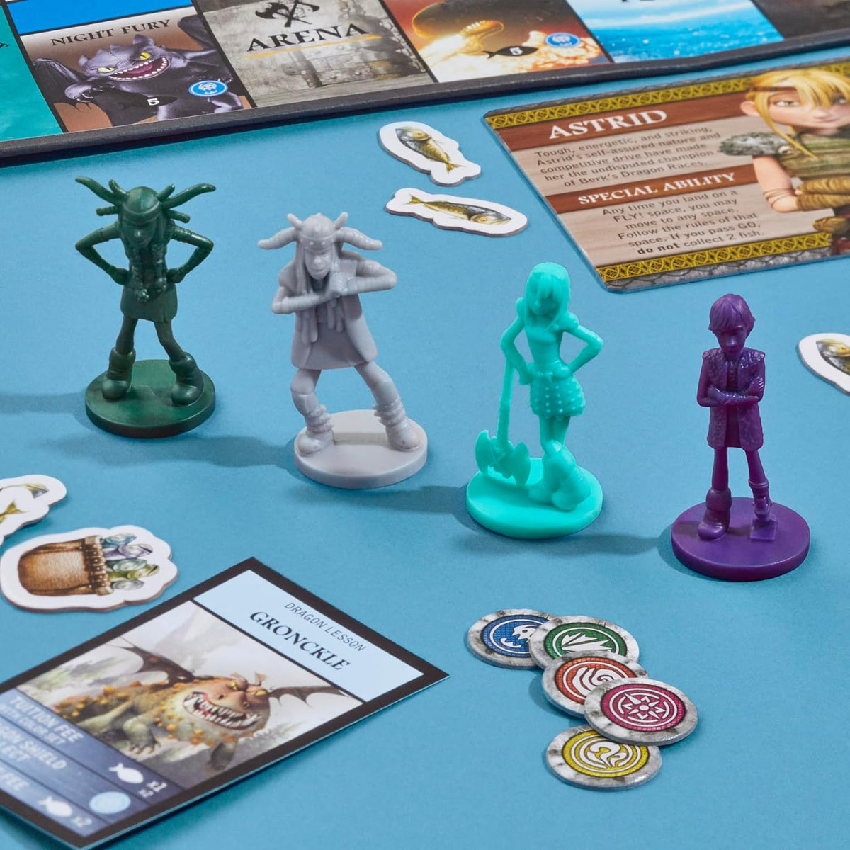 Hasbro Games Monopoly DreamWorks Cómo entrenar a tu dragón Edición
