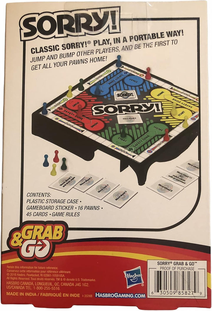 Hasbro Gaming Lo sentimos Grab GO