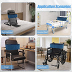 Soporte lateral para silla de ruedas con cojín lateral ajustable