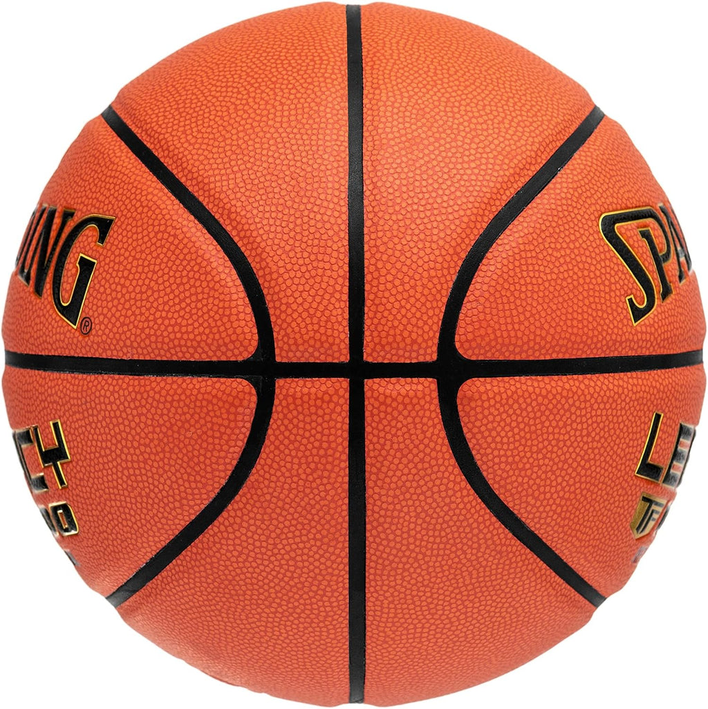 Balón Oficial de Juego Spalding Legacy TF-1000 NFHS, Baloncesto de Interior