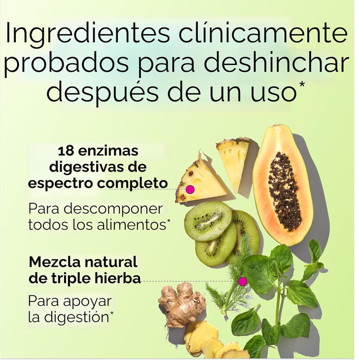 HUM Flatter Me Suplemento de fibra para mujeres y hombres, prebióti...