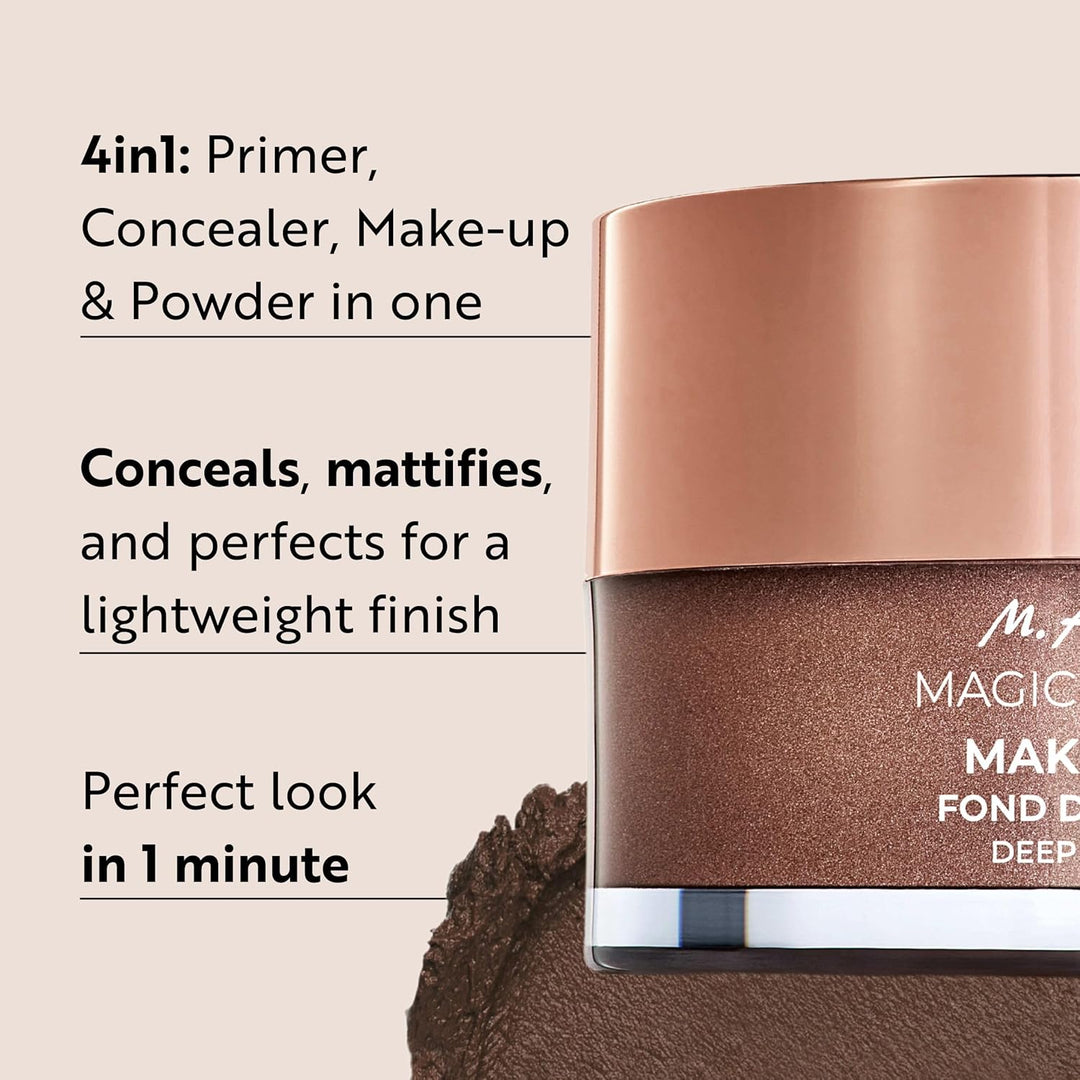 M. Asam Magic Finish Deep Teint - Mousse de Maquillaje (1.01 onzas...