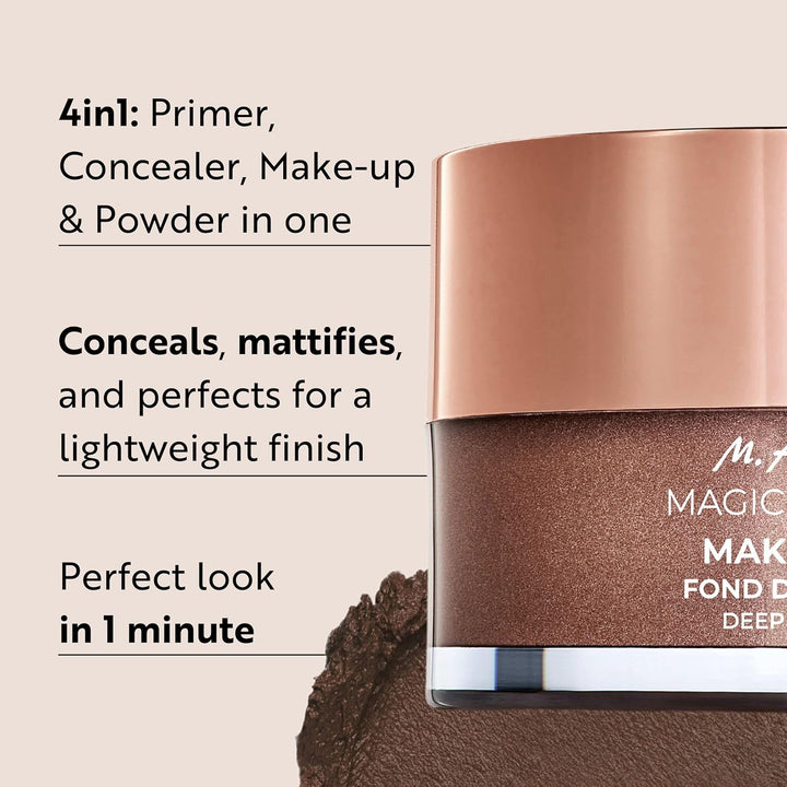 M. Asam Magic Finish Deep Teint - Mousse de Maquillaje (1.01 onzas...