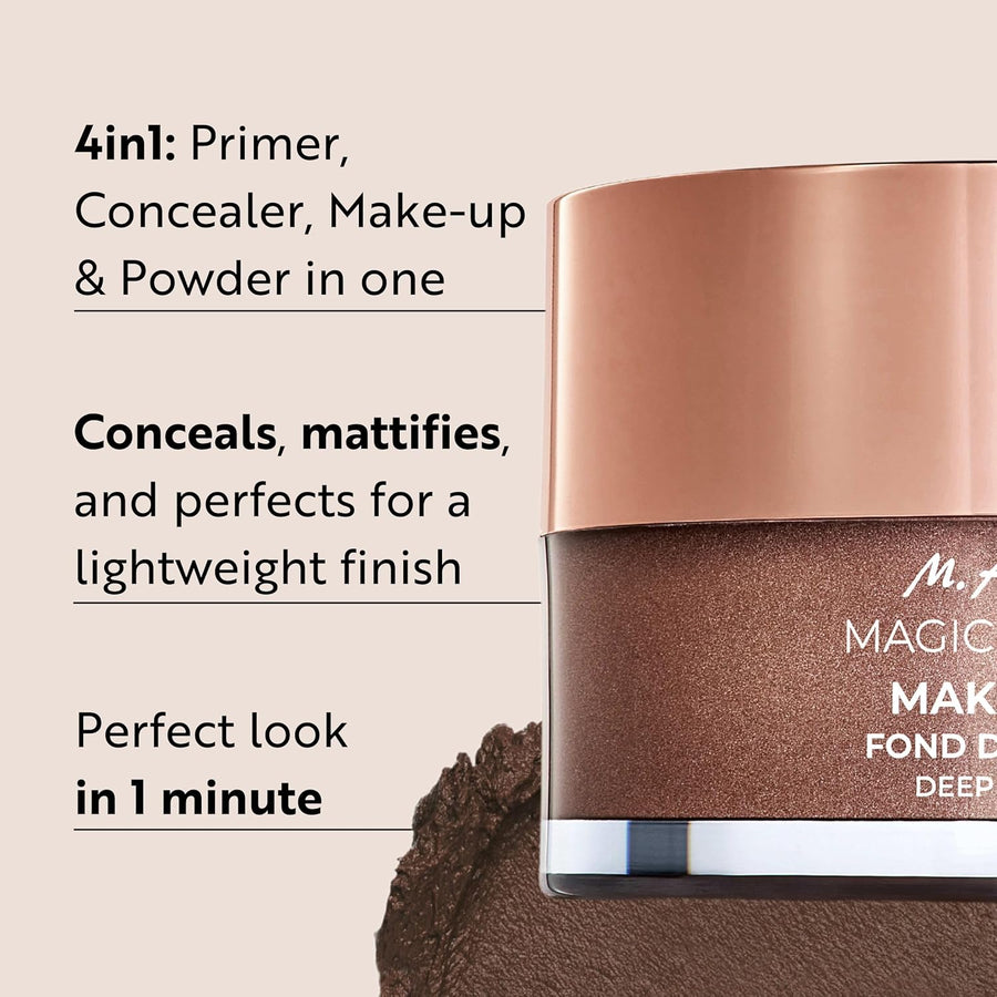 M. Asam Magic Finish Deep Teint - Mousse de Maquillaje (1.01 onzas...