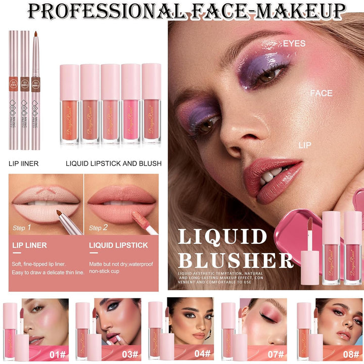 Kit completo de maquillaje para mujeres, kit de maquillaje para muj...