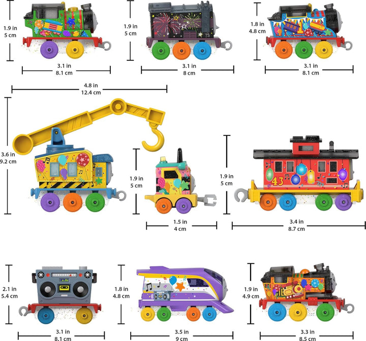Thomas &amp; Friends Juego de regalo de trenes de juguete Thomas...