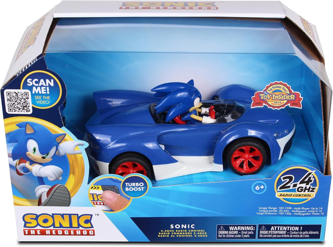 NKOK Team Sonic Racing - Auto de juguete con control remoto de 2.4...