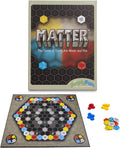 SimplyFun Juego de mesa Matter – Juego de estrategia de control de área para adolescentes y adultos a partir de 10 años – Incluye tablero de juego, 92 fichas de elementos, 56 elementales, 14 fichas de