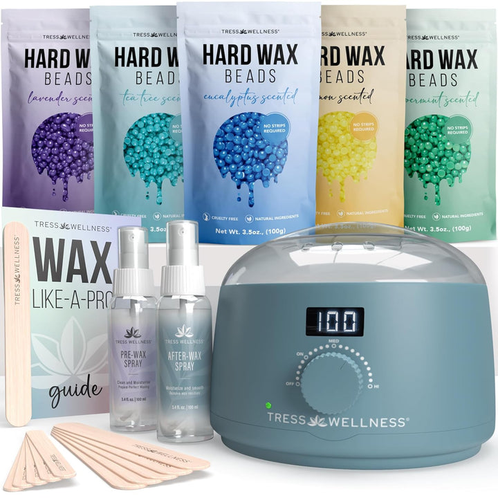 Kit de depilación Tress Wellness para piel sensible \u2013 Seguro p...