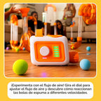 Fat Brain Toys Air Toobz Evo, juguetes de construcción STEM originales impulsados por aire para niños y adolescentes, juguetes de construcción para niños, juguetes STEM para niños de más de 3 años