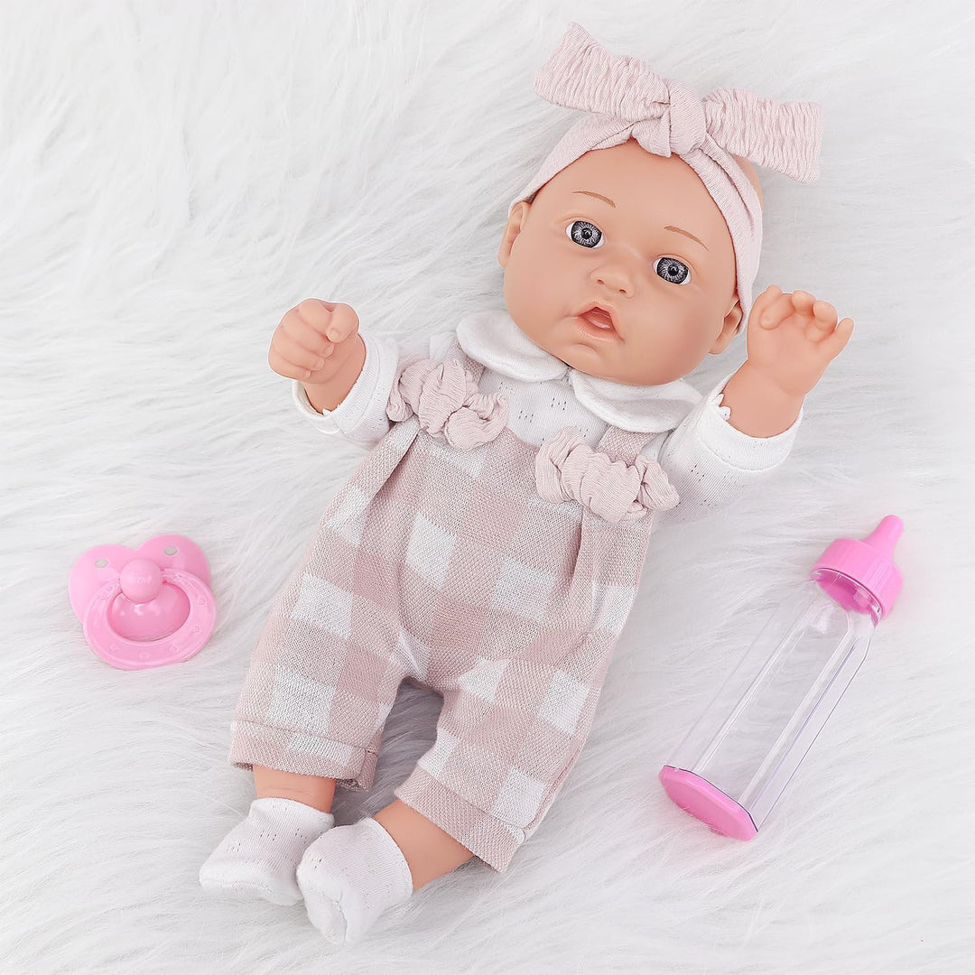 Ecore Fun Muñeca Bebé de 12" y Conjunto de Accesorios de Ropa -...
