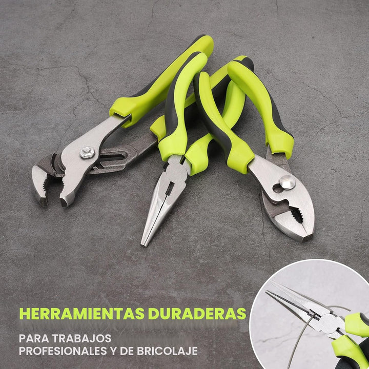 FASTPRO Juego de herramientas para el hogar de 220 piezas, kit de h...