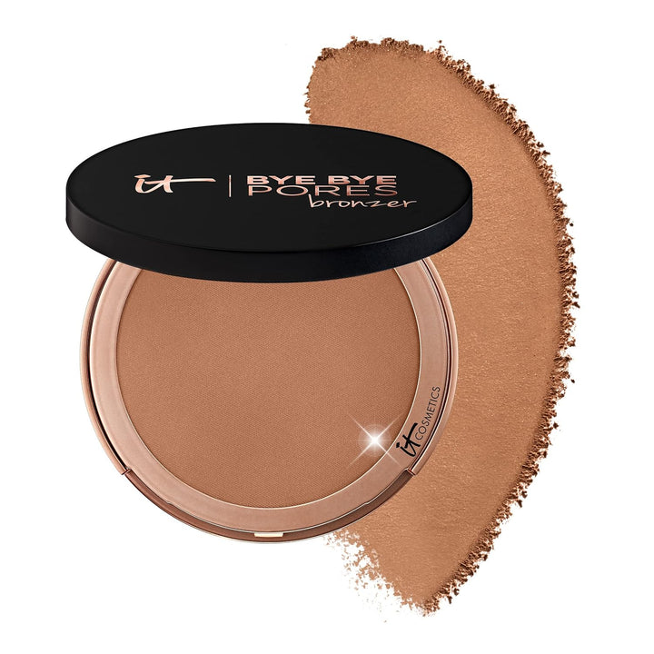 IT Cosmetics Bye Bye Pores - Bronceador antienvejecimiento, difunde...