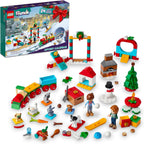 LEGO Friends - Calendario de Adviento 2023 41758, juego de cuenta regresiva de Navidad, 24 sorpresas diarias coleccionables, incluyendo 2 mini muñecas y 8 figuras de mascotas