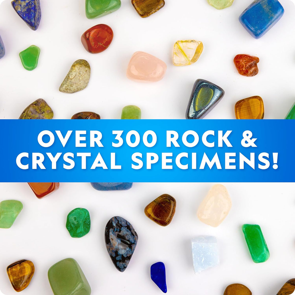 Colección de Rocas National Geographic con más de 300 Gemas y Minerales