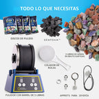 National Geographic 3 Lb. Rock Tumbler Kit para Kids y Adult Beginners