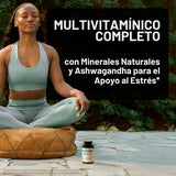 NatureWise Multivitamínico para mujeres + apoyo al estrés con alime...