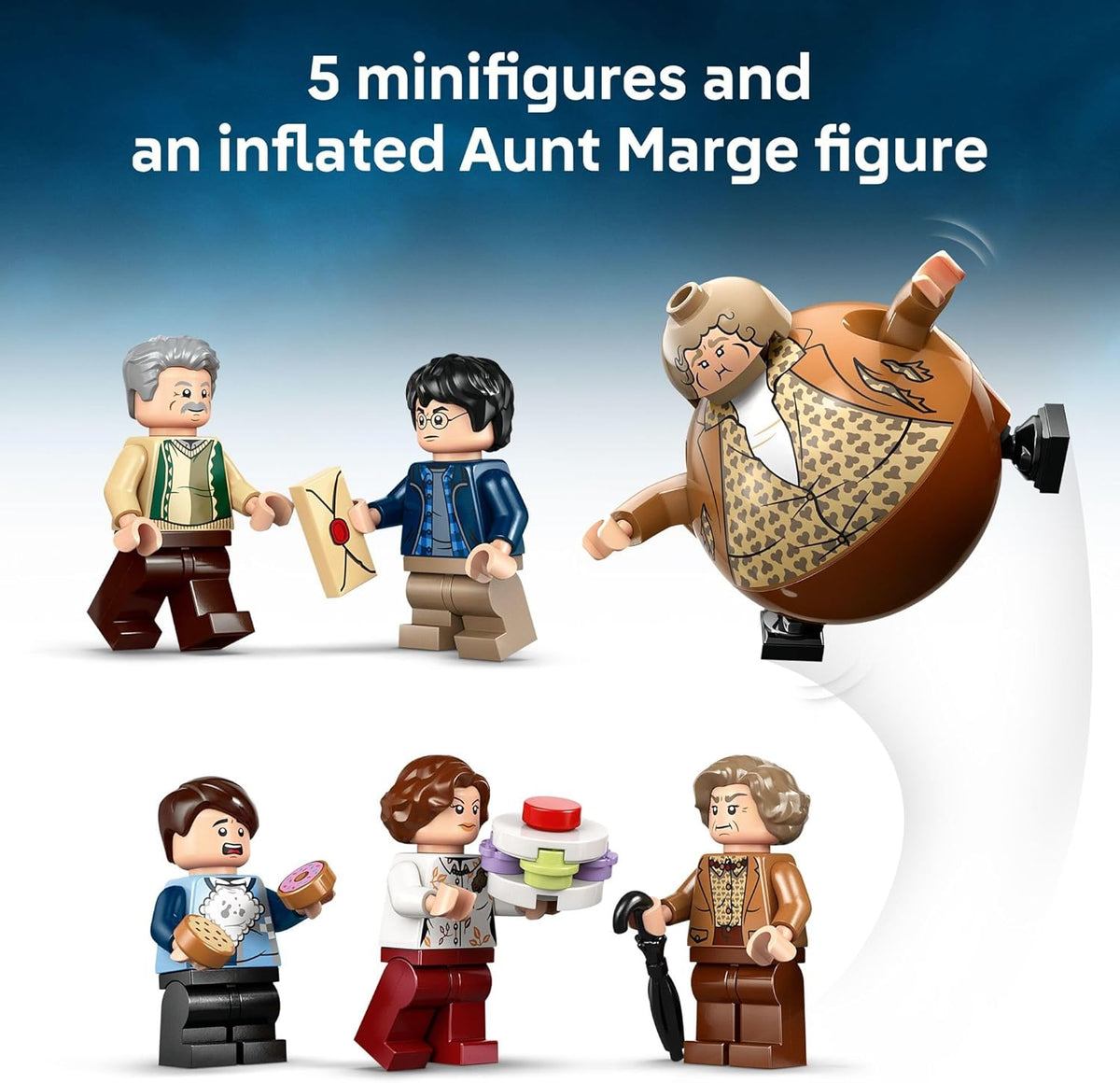 LEGO Harry Potter Privet Drive Aunt Marges Visit - Rincón