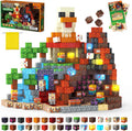 Laoren 200 bloques de construcción magnéticos para niños