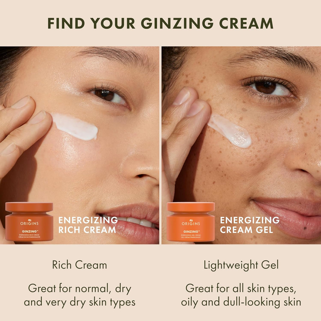 Origins GinZing Gel Crema Energizante | Hidratante facial para lumi...