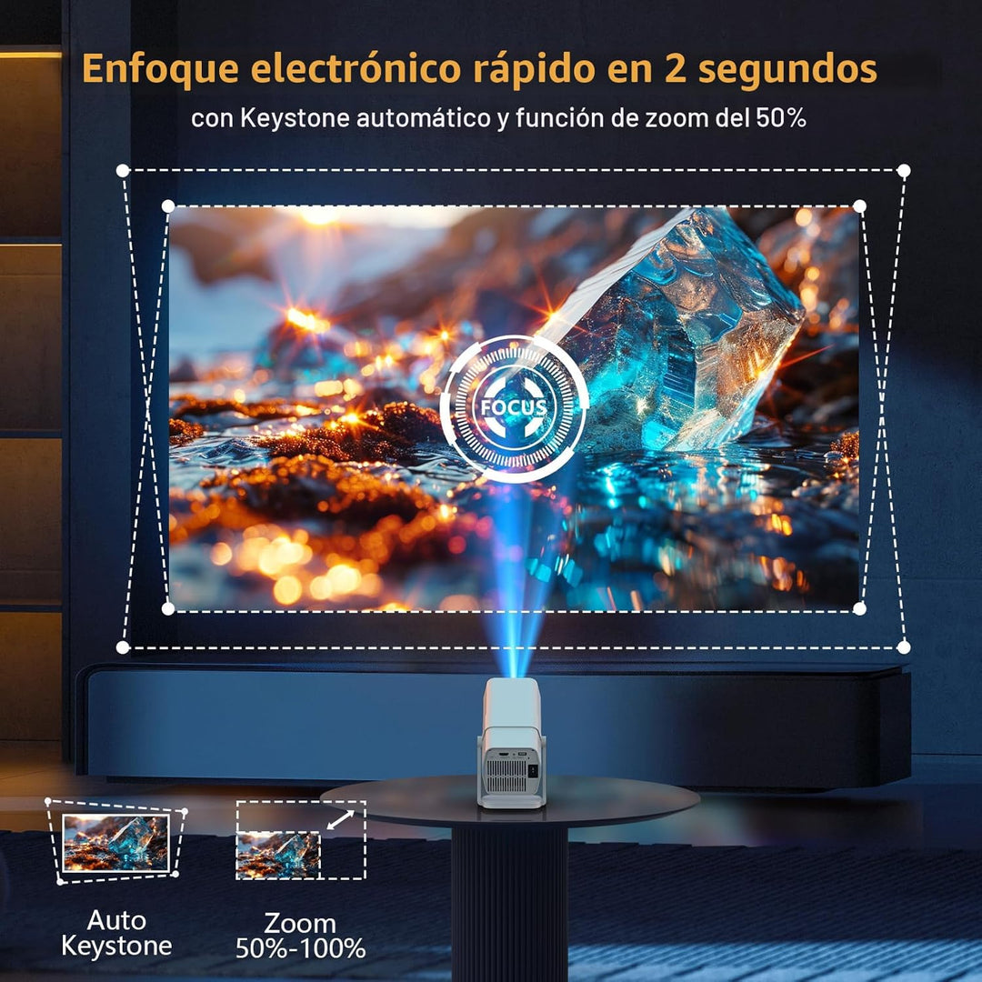 Aplicación de Netflix disponible: proyector TMY con aplicaciones in...