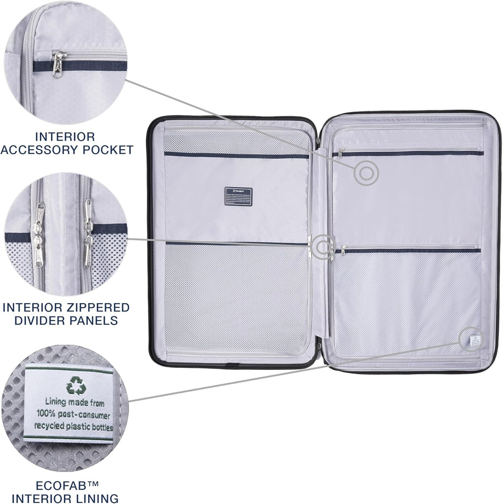 Travelpro Maxlite Air V2 Equipaje rígido expandible, Verde azulado