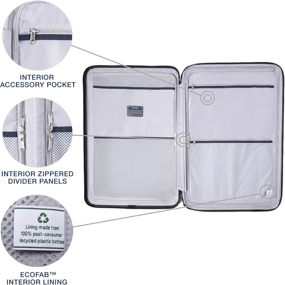 Travelpro Maxlite Air V2 Maleta de rueda giratoria con carcasa rígida ampliable, Verde pizarra