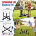 Peradix Juego de lanzamiento de anillos para niños, juego de césped para