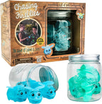 Toysmith Juego de Persiguiendo Luciérnagas para Niños - El Juego de Brillar y Buscar - Juegos Interactivos para Niños - Juego de Interior y Exterior - para Edades 3+, Azul, Verde