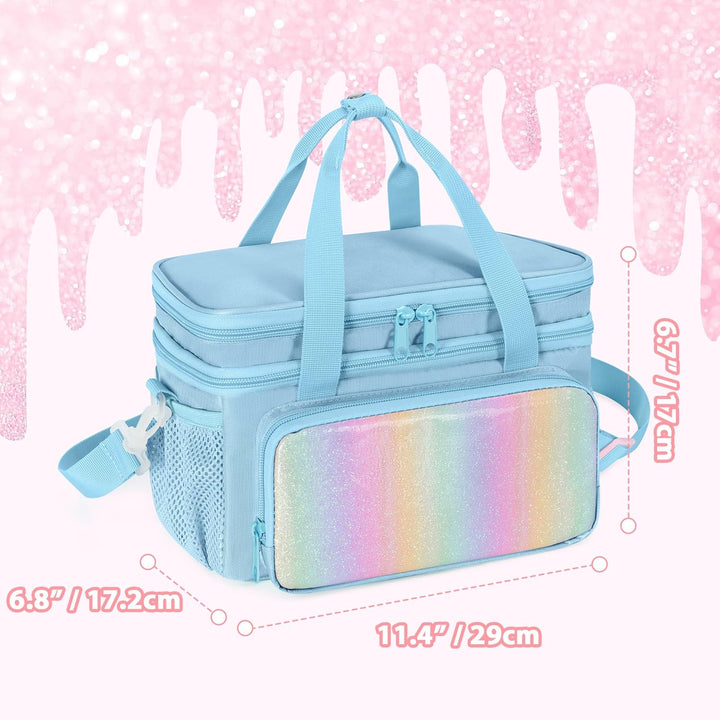 GRAOSO Funda de transporte compatible con ropa de muñeca Barbie, or...