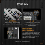 ASUS TUF Gaming B850I WiFi NEO AM5 Mini ITX Placa base, DDR5, ajust...