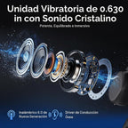 Auriculares de conducción ósea Bluetooth 6.0, impermeable IP67