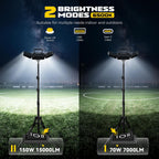 Luces de trabajo LED con soporte de 5.2 ft compatibles con batería DeWalt