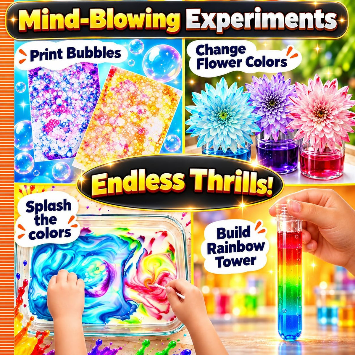 Butterfly EduFields Science Kits para Kids Ages 8-12 8-14 | 150+ Experiments