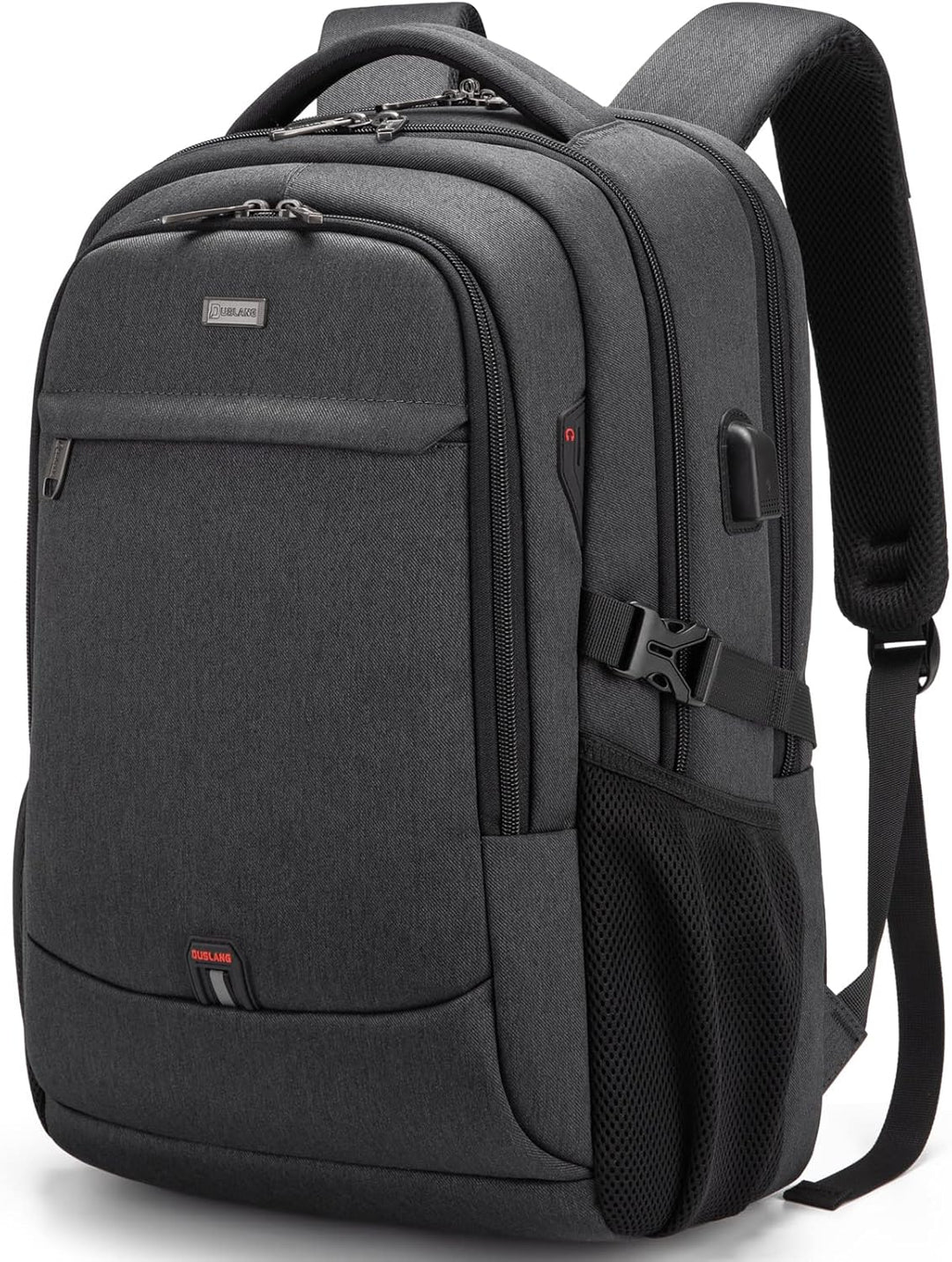 DUSLANG Mochila para laptop de 17 pulgadas para viajes, resistente...