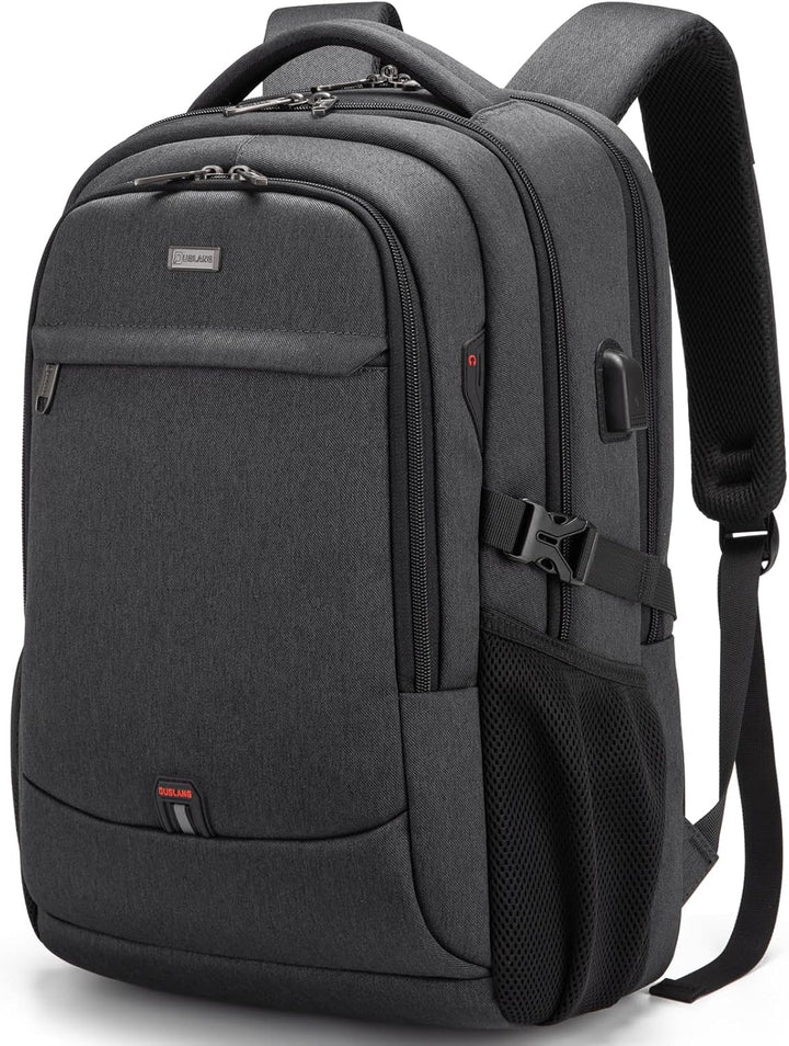 DUSLANG Mochila para laptop de 17 pulgadas para viajes, resistente...